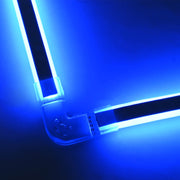 DIY 4-Wire Splice Connector for Neon Lights Multi-Color 18x8mm 10Set/pk