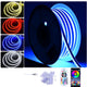 DIY Hardwire 120V Waterproof LED Neon Rope Light RGBW App RF Remote