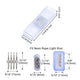 DIY 4-Wire Splice Connector for Neon Lights Multi-Color 18x8mm 10Set/pk