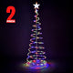 DIY 5' LED Lighted Xmas Spiral Tree Indoor & Outdoor