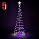 DIY 5' LED Lighted Xmas Spiral Tree Indoor & Outdoor