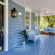 5' LED Lighted Xmas Spiral Tree Indoor & Outdoor