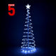 DIY 5' Spiral Christmas Tree USB Powered Indoor & Outdoor