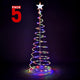 DIY 5' Spiral Christmas Tree USB Powered Indoor & Outdoor