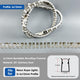 DIY 6x12mm Bendable Stainless Steel U Channel 328ft for LED Strips 2700K