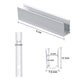 DIY Aluminum U Channel 6x10mm for 2700K LED Neon Rope Light