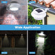 DIY Solar Gutter Light Outdoor Roof Fence Lighting