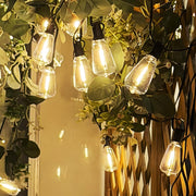 DIY 110V Dimmable Festoon String Lights (4x50ft) 100Bulbs Waterproof