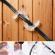 DIY 100ft C9 Christmas Light Roofline Set All in one Clip, Surface Clip