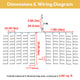 DIY 120V LED Icicle Lights 29.5ft, 10 Strands, 9,000 5mm LEDs, 4" Drop Spacing