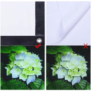 DIY Projector Screen Movie TV Home Theater PVC Leather 150" 16:9