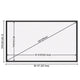 DIY Projector Screen Movie TV Home Theater Matte White 72"-120" 16:9