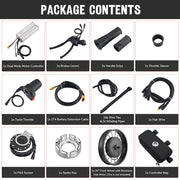 DIY 20 Inch 1000w Fat Tire Ebike Conversion Kit Front Pedal Assist