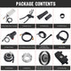 DIY 20 Inch 1000w Fat Tire Ebike Conversion Kit Front Pedal Assist