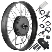 DIY 26 Inch 1000w Fat Tire Ebike Conversion Kit Front Pedal Assist