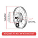 DIY 20 Inch 36v 750w E-Bike Hub Motor Conversion Kit Front