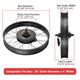 DIY 26 Inch 1500w Fat Tire Ebike Conversion Kit Pedal Assist Rear