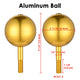 DIY Ball for Flagpole Pole Top Ornament 2ct/pk