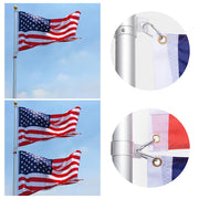 DIY Tailgating Flag Pole Outdoor Camp Locator Flagpole (20ft,25ft,30ft)
