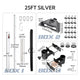 DIY Telescoping Pole with Dish & Ladder Mount for Starlink Mini