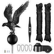 DIY Flagpole Hardware Truck Pulley Cleat(Eagle Ball Options)