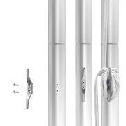 DIY Flagpole Hardware Truck Pulley Cleat(Eagle Ball Options)