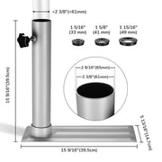 DIY Tailgating Flag Pole Outdoor Camp Locator Flagpole (20ft,25ft,30ft)