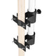 DIY RV Ladder Mounted Flagpole Holder for 1" to 2 3/8" Pole