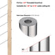 DIY Cable Railing Hardware 30° Beveled Washers D1/8"-3/16" 30ct.