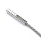 DIY T316 1/8" Swage Toggle Anchor Fixed End for Wall & Corner Posts Cable Railing