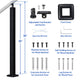 DIY Railing Post - 2x2x36in T304 Stainless Steel Stair Post 16-Gauge