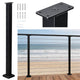 DIY Railing Post - 2x2x36in T304 Stainless Steel Level Post 16-Gauge
