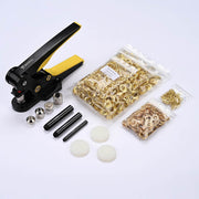 DIY Handheld Grommet Press 3in1 Dies with Copper Grommets & Washers