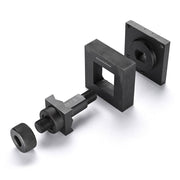 DIY Square Knockout Punch for 11-gauge Sheet Steel Holes 1 3/4"