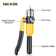 DIY 7 Heads HVAC Hydraulic Tube Expander Tool(3/8" to 1-1/8")