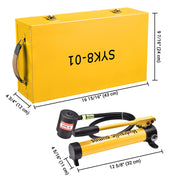 DIY 10-Ton Hydraulic Punch Driver Tool Kit w/ 6 Dies