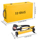 DIY 10-Ton Hydraulic Punch Driver Tool Kit w/ 6 Dies