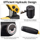 DIY 10-Ton Hydraulic Punch Driver Tool Kit w/ 6 Dies