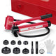 DIY 10-Ton Hydraulic Punch Driver Tool Kit w/ 6 Dies
