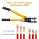 DIY 16-Ton Hydraulic Cable Wire Crimp Tool with 11 Dies