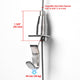 DIY 20ct. Adjustable Wire Rope Gripper with Hook for 1-2mm Cable