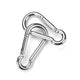 DIY Wire Rope Spring Gate Carabiners 304Stainless Steel