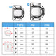 DIY Eye on Plate 304 Stainless Steel