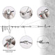 DIY J-hook Sleeve Anchors for Concrete 304 Stainless Steel 6ct.