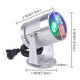 DIY Disco Ball and RGB Light Set Motorized for Retro Club/Bar/KTV