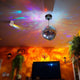 DIY Disco Ball and RGB Light Set Motorized for Retro Club/Bar/KTV