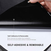 DIY Car Vinyl Wrap 3D Matte Black Carbon Fiber Roll 100ft, 50ft Options