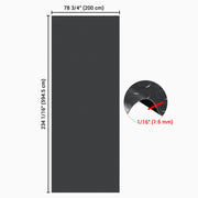 DIY Vinyl Coin Flooring for Shed Trailer 19.5x6.5ft (1/16" Thick)