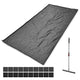 DIY Garage Floor Containment Mat for Snow Ice Water Oil 16x7.9