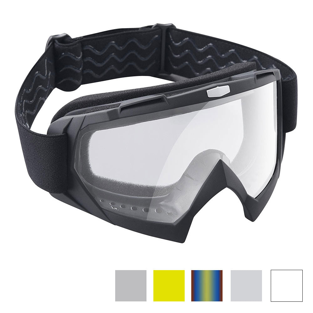 bike riding goggles DIY Dirt Bike Goggles Bendable Motocross BMX ATV Glasses